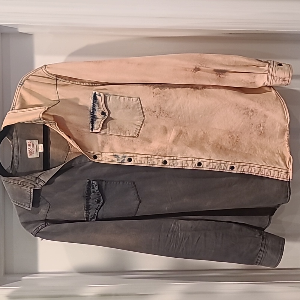 Tie dye button up shirt